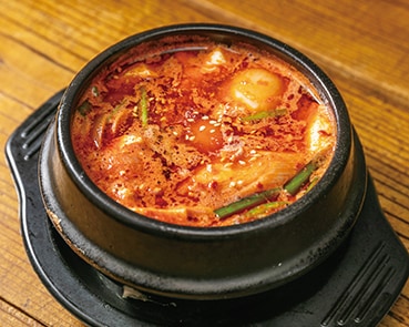 まつ岡秘伝のスンドゥブ