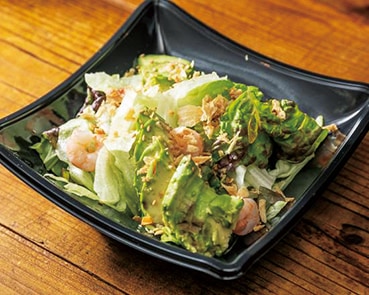 海老とアボガドの韓国風サラダ